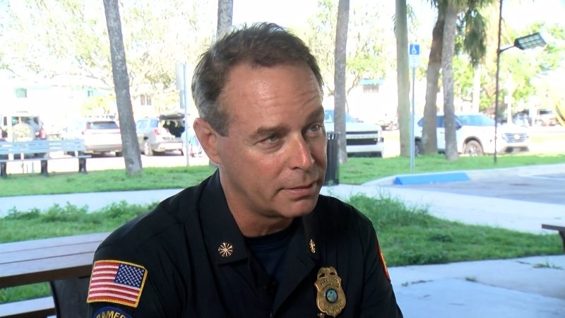 Fire Chief urges caution after woman pulled from water at Treasure Island Beach