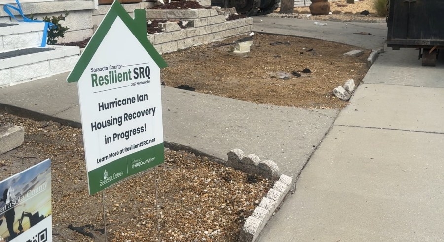 Hurricane Ian victim gets home replacement through Resilient SRQ program