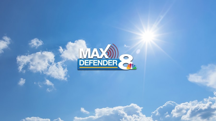 Sunny and hot again for your Monday