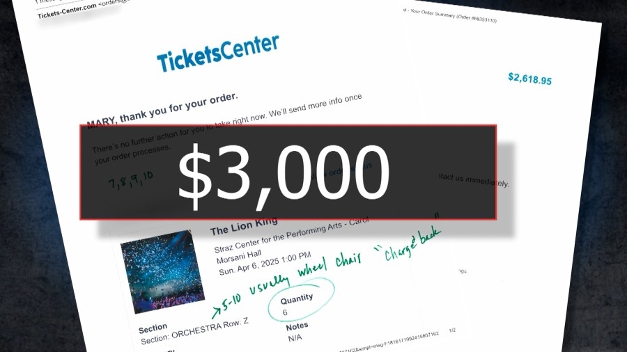 Grandmother who paid $3K for Lion King tickets offered 1 ticket hours before show
