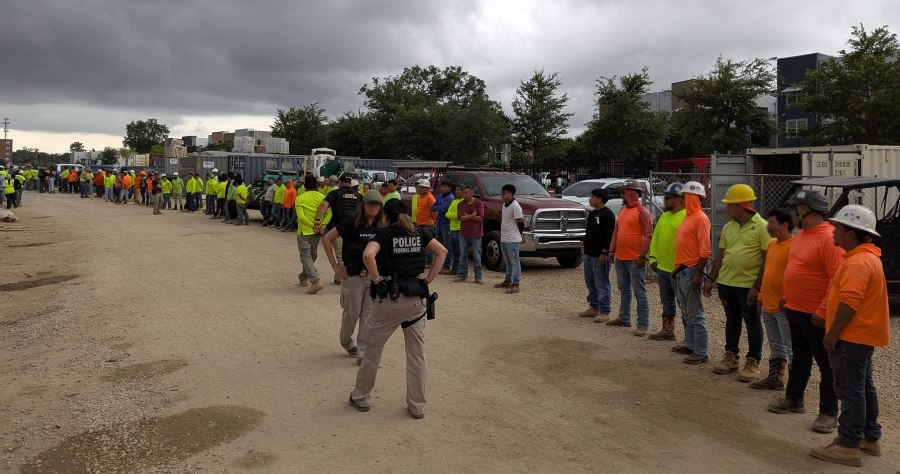 ICE Tampa leads construction site operation ending in over 100 arrests
