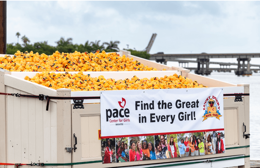 Neal Communities helps raise $10K for PACE girls through Lucky Duck Race