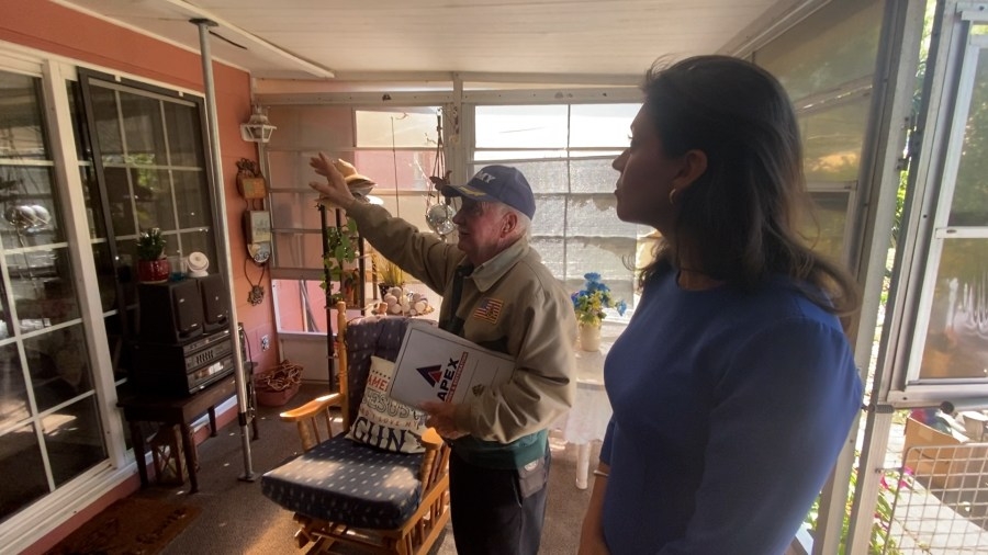 Winter Haven Army vet left with unrepaired, rotting lanai roof for years