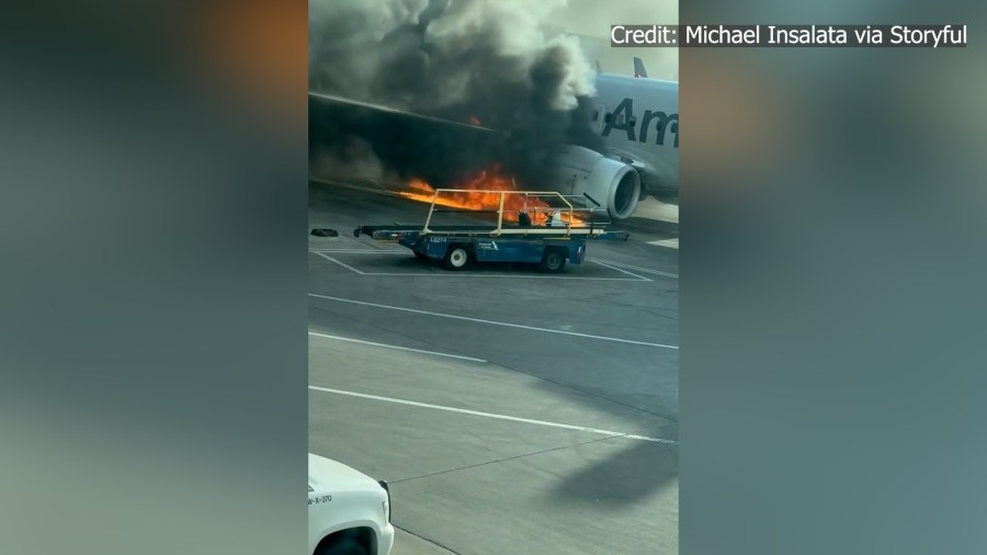 ‘I thought we were going to die': Tampa woman recalls escaping burning plane in Denver