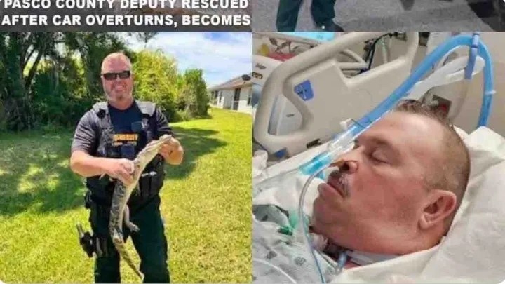 ‘He died 3 times': Community rallies for Pasco deputy's recovery after flood rescue