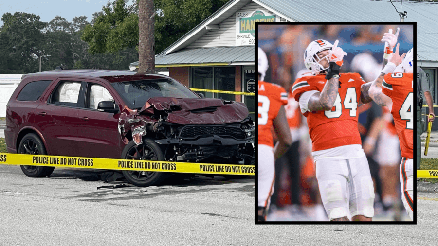 University of Miami football player involved in deadly Largo crash