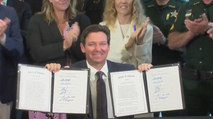 Gov. DeSantis signs anti-squatting legislation in Sarasota