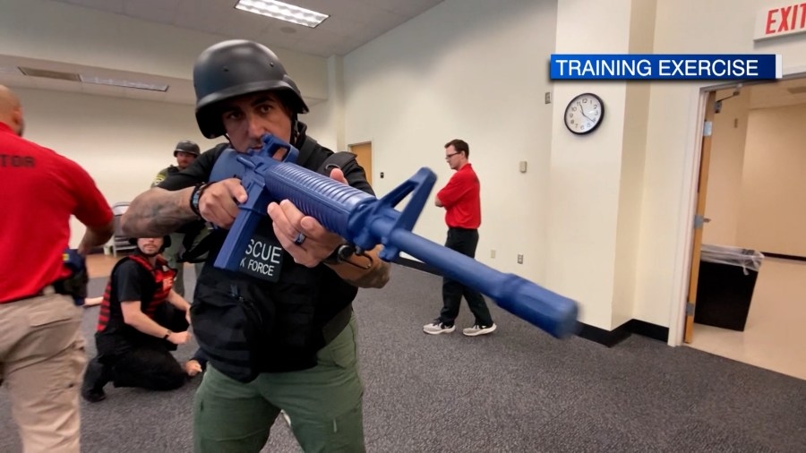Tampa Bay 1st responders train side-by-side in active shooter drill