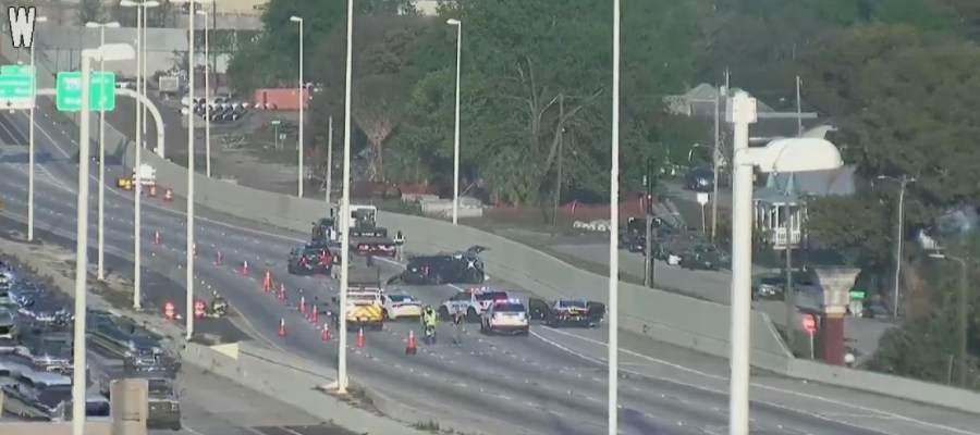 1 dead, 3 injured in crash that caused shutdown on Interstate 4