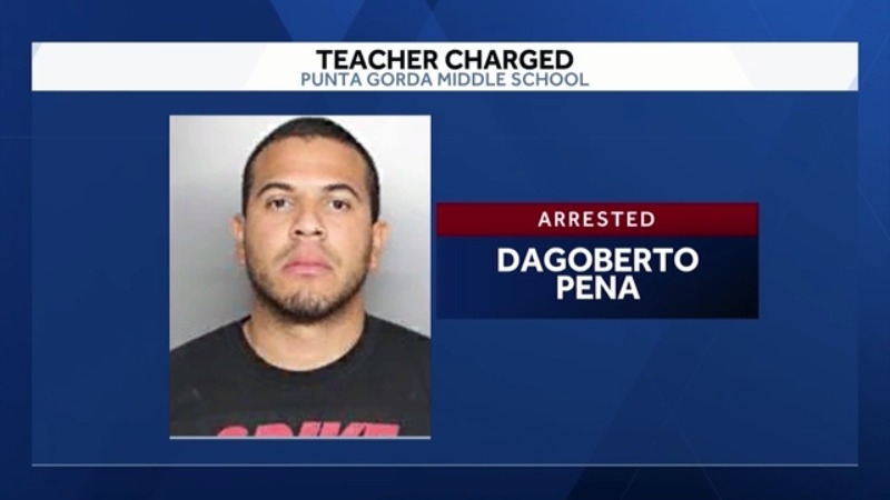 Florida middle school teacher, coach accused of having sex with student