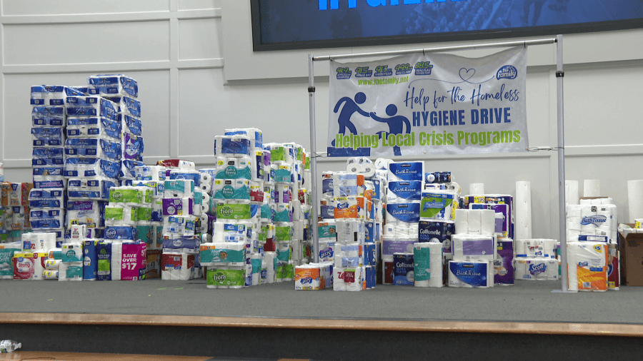Over 130 local crisis programs throughout northeast & central Wisconsin, receive donations to improve hygiene