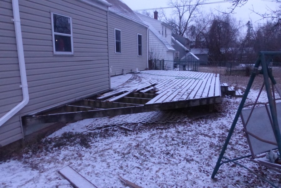 Cash reward offered as Neenah Police Department seek community's help to identify mystery deck demolisher