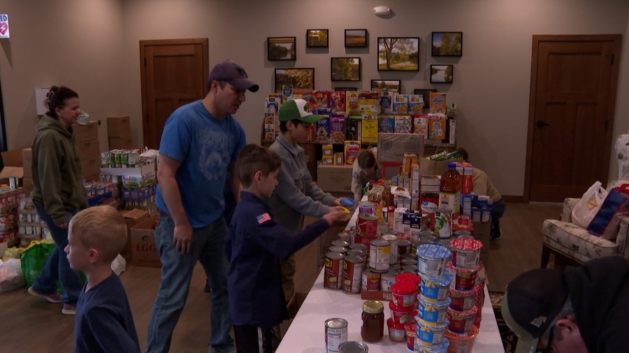 Wisconsin veterans unite with locals to combat hunger crisis