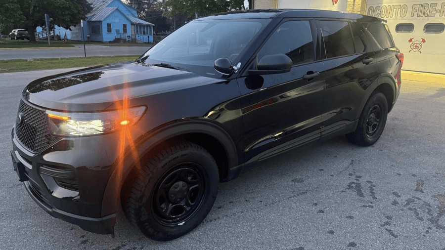 Oconto police putting 2021 squad car up for sale to public