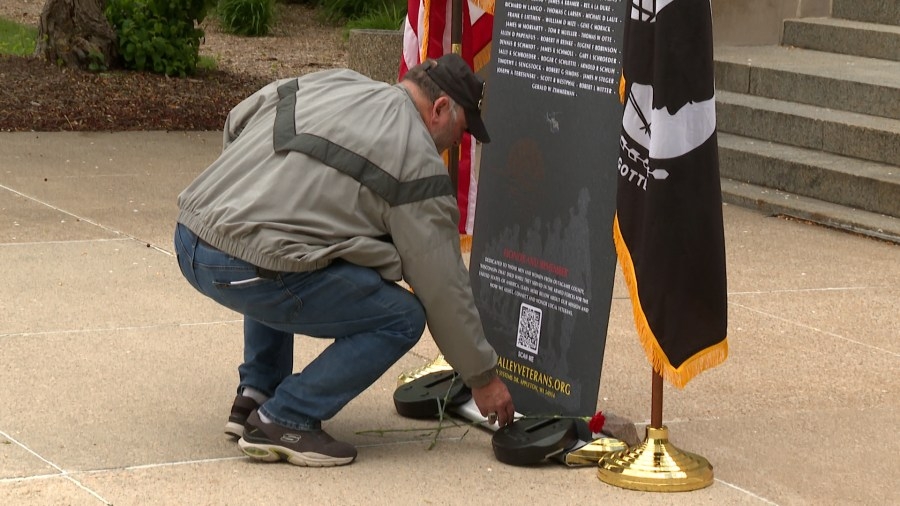 Appleton Memorial Day ceremony pays tribute to Outagamie County Vietnam War veterans