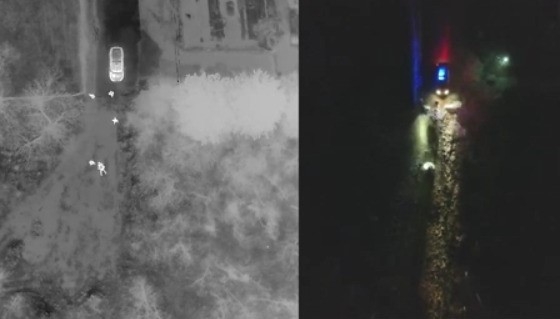 WATCH: Drones, multi-agency response help arrest suspect who fled on foot after pursuit through Wisconsin farm field
