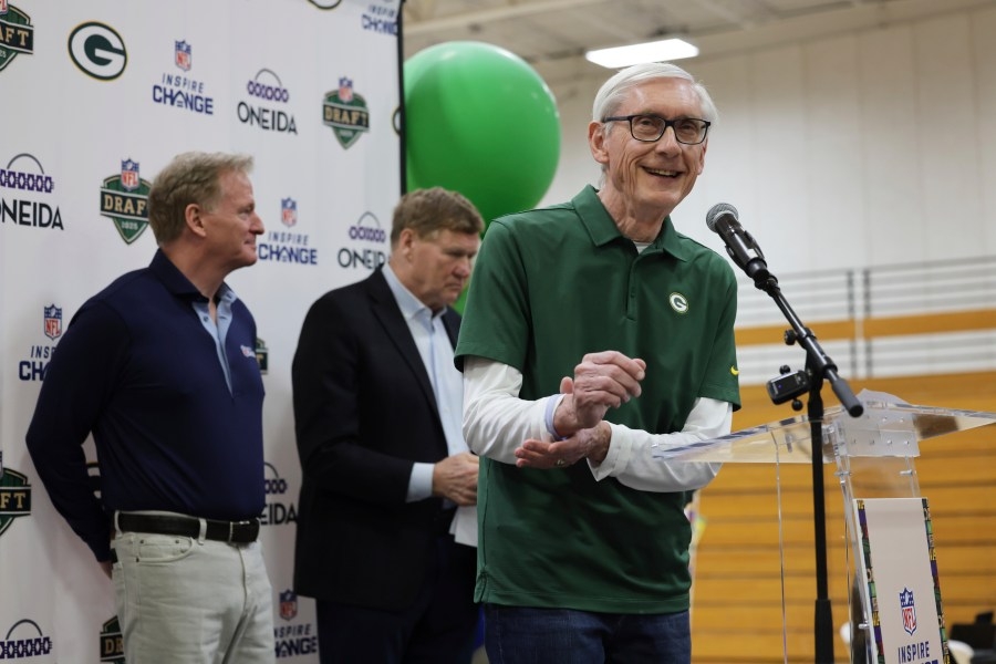 Governor Tony Evers grants $1.8 million to Green Bay to cover public safety costs from NFL Draft