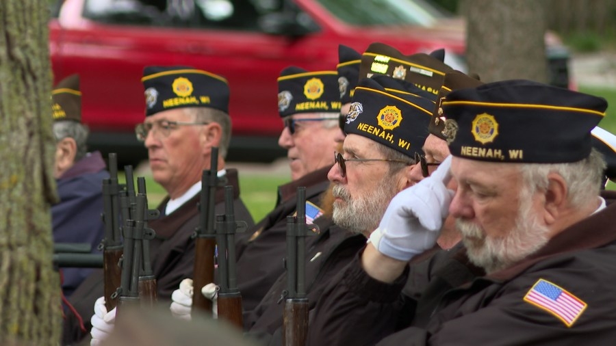 Isle of Valor hosts Armed Forces Day ceremony in Menasha, honoring those who served
