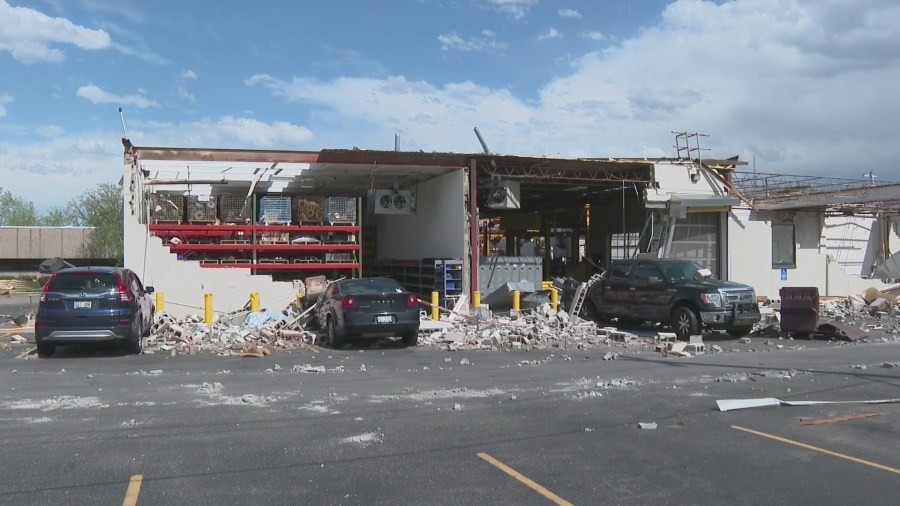 ‘Overwhelming looking at the mess': Mayville community working through aftermath of tornado