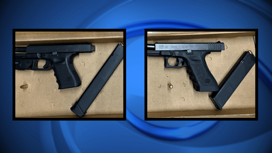 Two illegally possessed firearms recovered following an arrest in Wisconsin