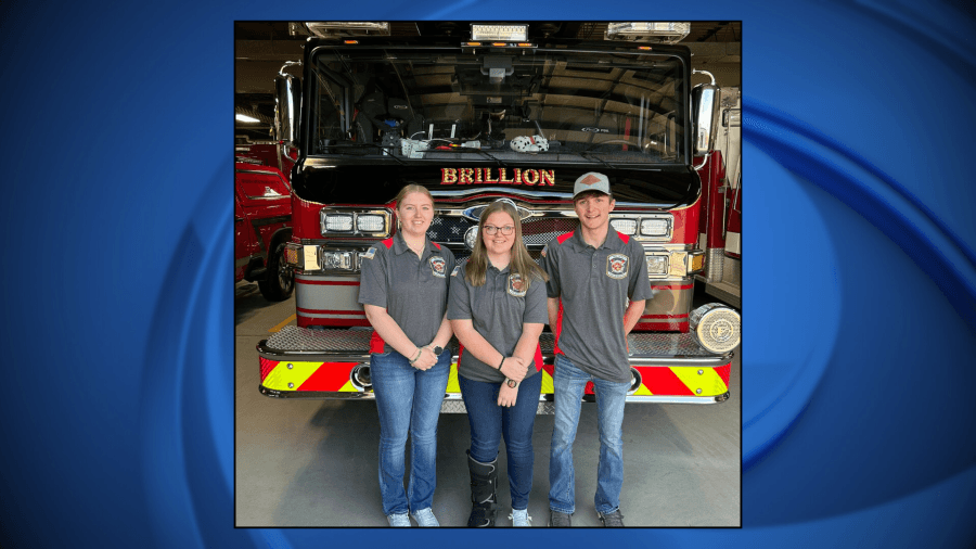 Brillion Fire Department welcomes and congratulates its first-ever Fire Cadets