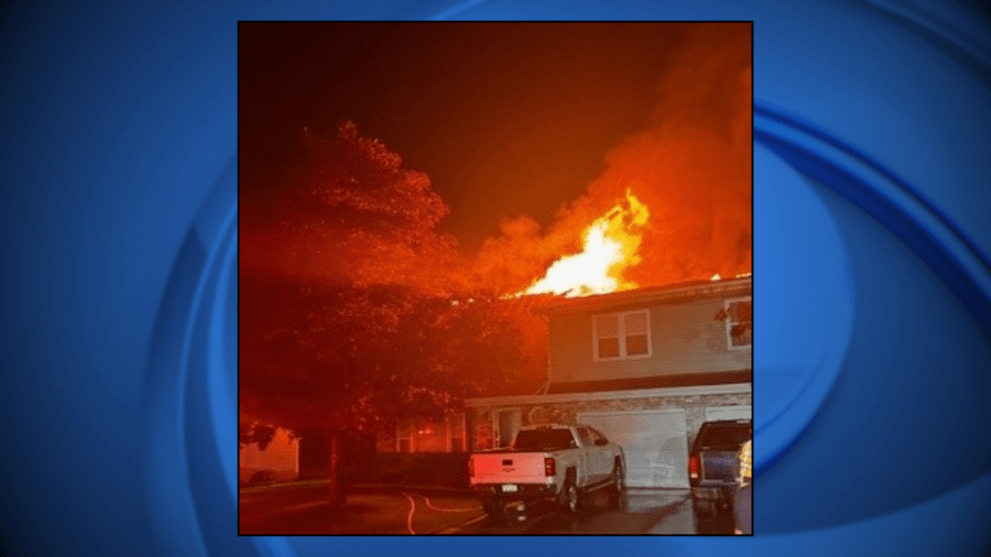 Townhouse in Wisconsin a complete loss after fire, one firefighter injured from smoke inhalation