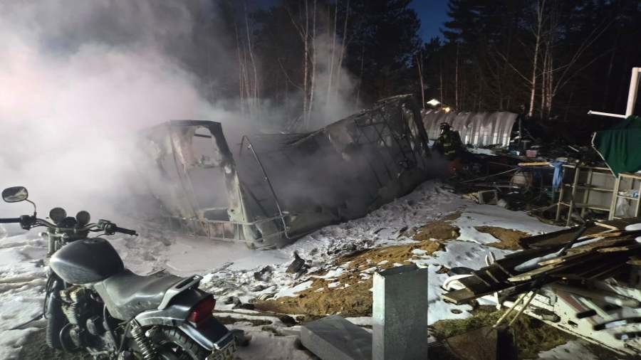 Person in northern Wisconsin admits to starting RV on fire to ‘get rid' of it