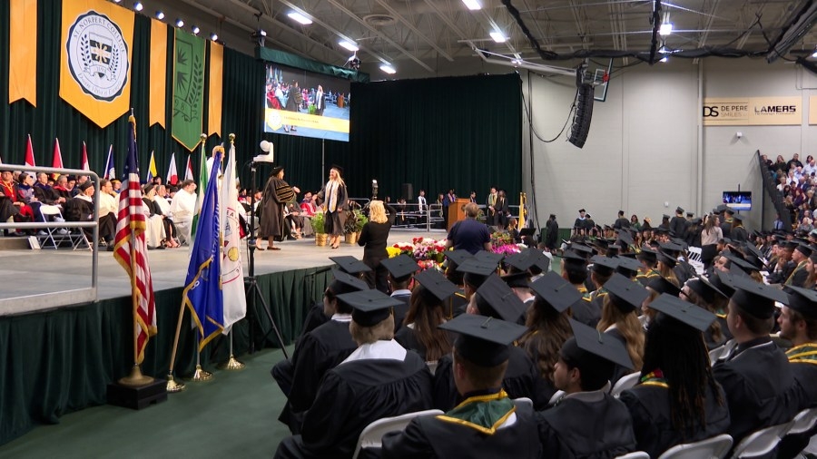 St. Norbert College honors grads in touching 126th commencement ceremony