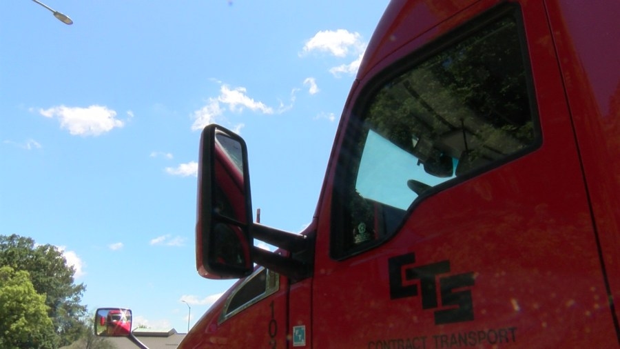 Wisconsin State Patrol and Motor Carriers Association team up in Green Bay for annual ‘Trooper in a Truck' initiative