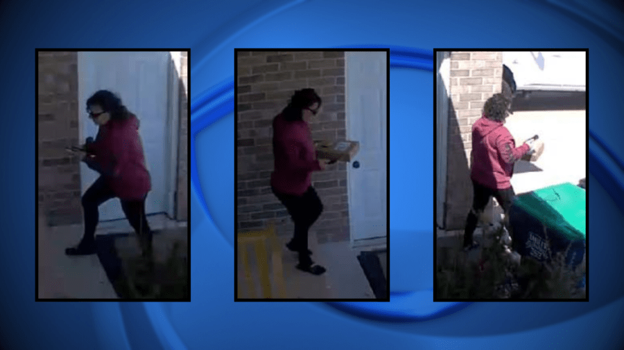 Brown County Sheriff's Office looking to identify alleged porch theif