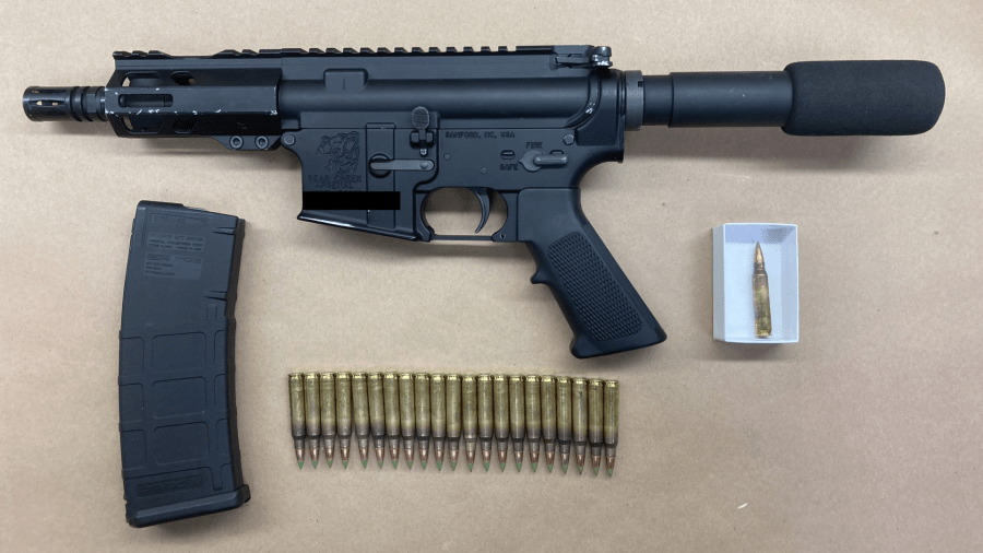 Loaded AR-15 found during traffic stop in Wisconsin; one arrested