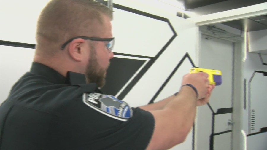 Axon roadshow stops in Grand Chute, showcasing law enforcement technology