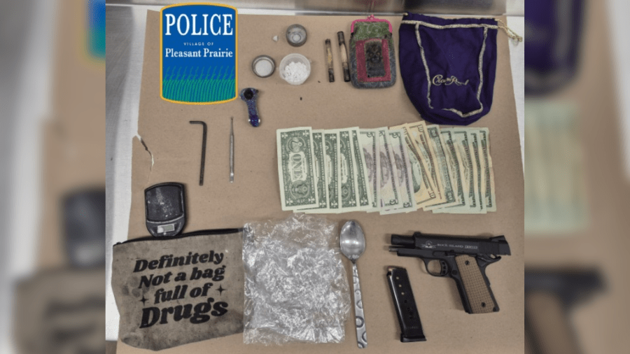 Wisconsin officers find drugs, guns in bag labeled ‘Definitely Not a Bag Full of Drugs'