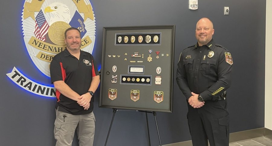 Neenah Police Department honors retiring Lieutenant for over two decades of service