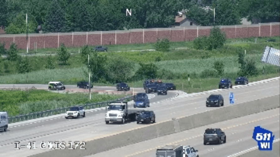 Heavy police presence reported near I-41 and Hwy 172 in Ashwaubenon