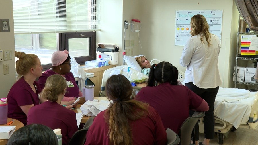 HSHS St. Mary's supports nursing staff through in-house, paid certification training