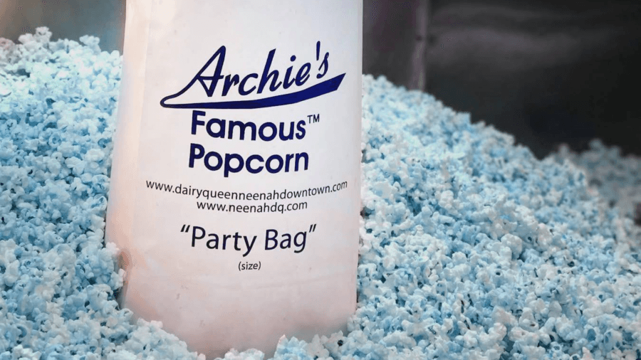 Neenah Dairy Queen selling blue popcorn to support K9 police units