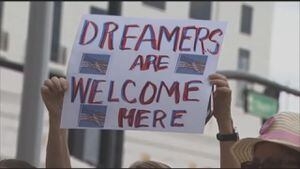 ‘This is a movement': mock graduation opposes state push to end in-state tuition for dreamers