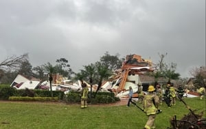 Officials warn of 'post-storm fraud' as Longwood neighborhood hit by tornado continues recovery