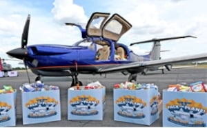 ‘Pack the Plane' community support event reaches new heights