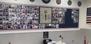 Veteran creates wall at New Smyrna Beach Walmart to honor other veterans