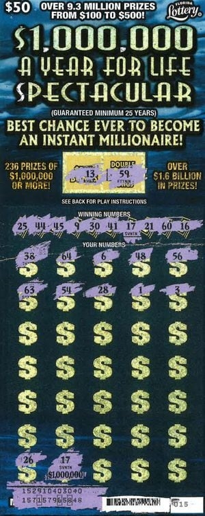 Ocoee woman wins one million playing scratch-off game