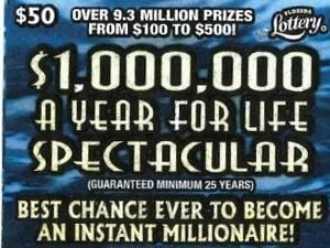 2 Central Florida men are millionaires after each winning big on same lottery scratch-off game