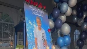 Hundreds gather in Tavares for candlelight vigil for Xavier Williams
