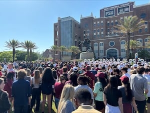 Florida State University community mourns shooting victims, vigil planned for tonight