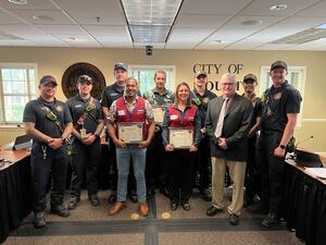 Home improvement employees perform lifesaving efforts during medical emergency