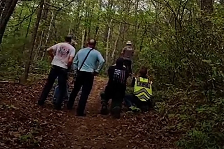 Med-Flight-1 aids injured hiker in Amherst County rescue mission