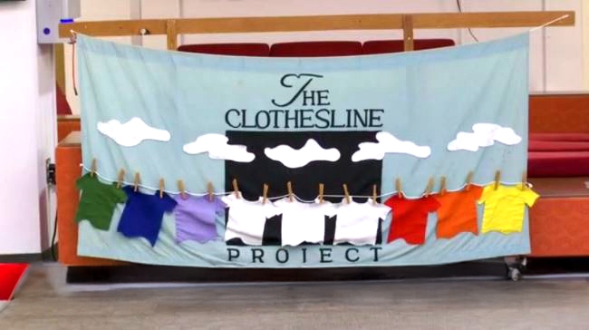 ‘It's horrifically beautiful,' The Clothesline Project, a visual testimony of violence on a community