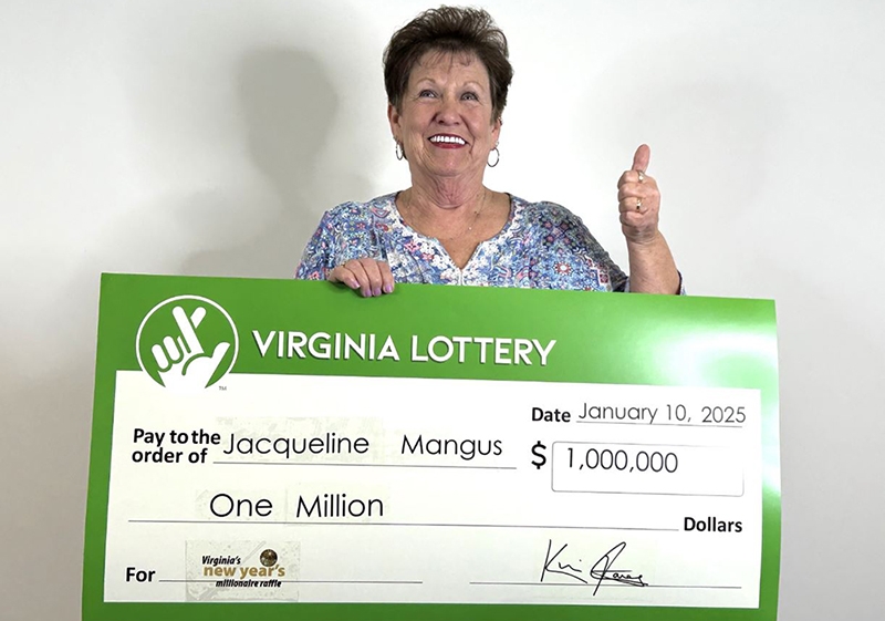 Bedford County nurse wins $1 million on Christmas Eve