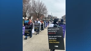 ‘CEOs do not save lives': State physicians rally for state action to cap CEO salaries